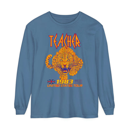 Def Teacher Band Inspired Long Sleeve Comfort Colors T-Shirt