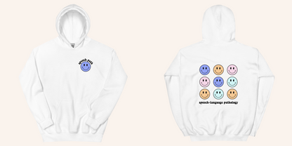 Multicolored Hoodie | Front and Back Print