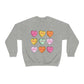 Candy Hearts OT Scope Crewneck Sweatshirt
