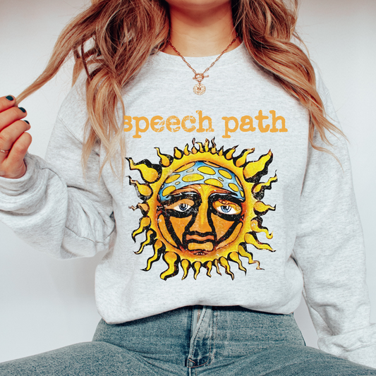 Rock Sun Crewneck Sweatshirt