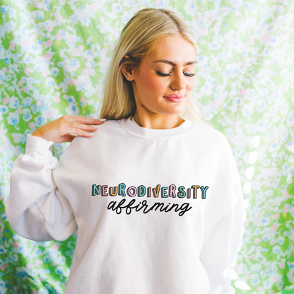 Neurodiversity Affirming Crewneck Sweatshirt