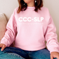 CCC-SLP Crewneck Sweatshirt | White Font