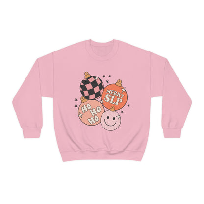 Merry SLP Ornaments Crewneck Sweatshirt