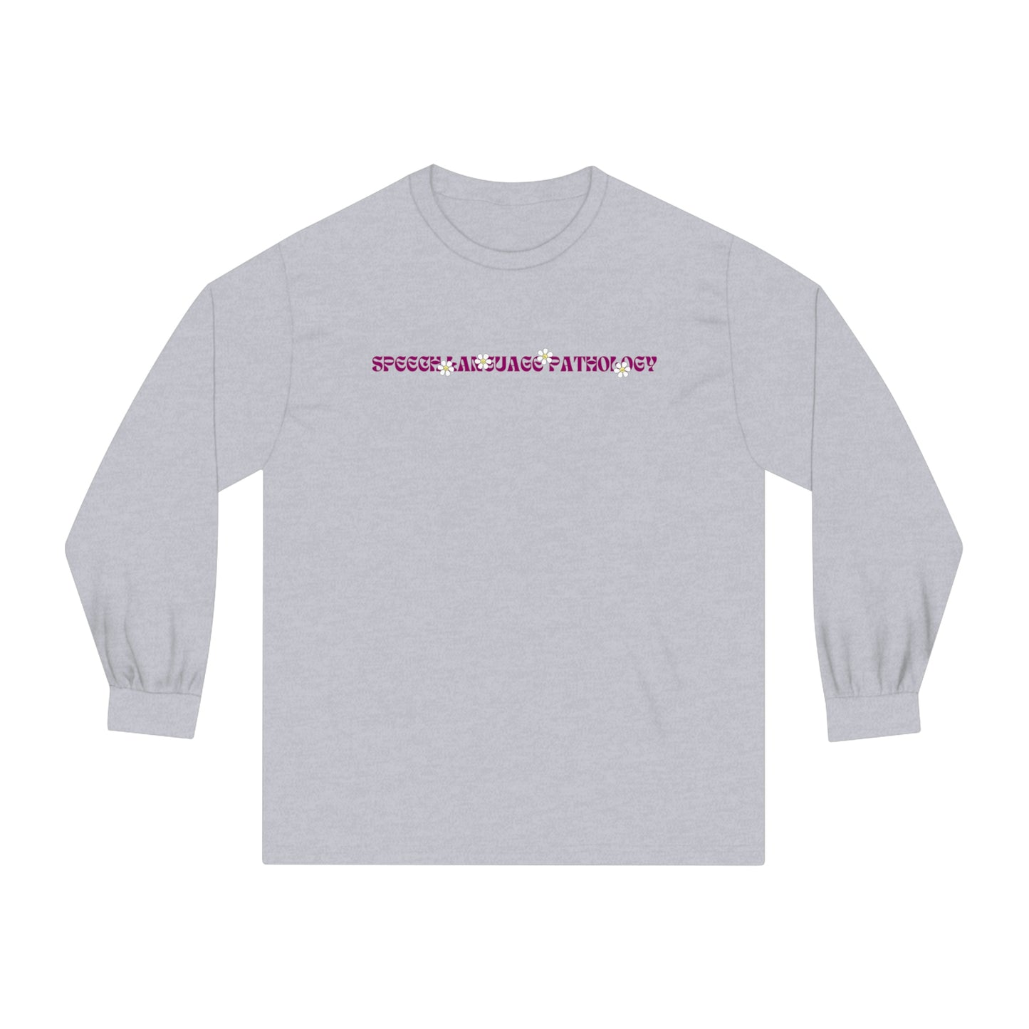 Speech Retro Daisy Long Sleeve T-Shirt | Front and Back Print