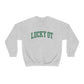 Lucky OT Distressed Crewneck Sweatshirt