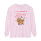 I Love Speech a Latte Long Sleeve Comfort Colors T-Shirt