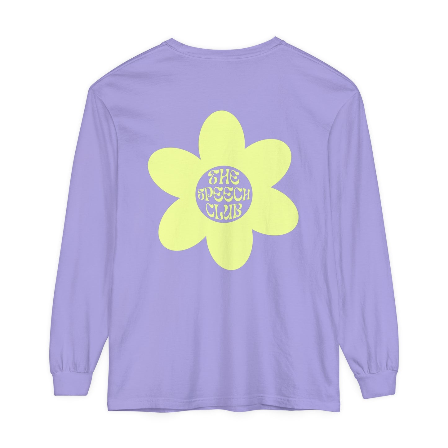 The Speech Club Long Sleeve Comfort Colors T-Shirt