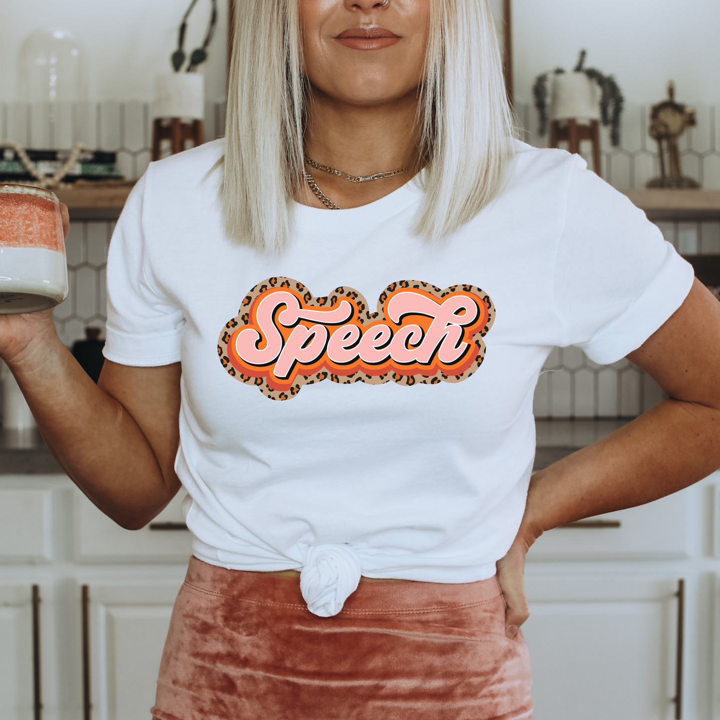 Cheetah Speech Jersey T-Shirt