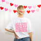 All You Need Is Speech Jersey T-Shirt | Front and Back Print