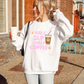 Half SLP Half Coffee Crewneck Sweatshirt