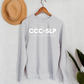 CCC-SLP Crewneck Sweatshirt | White Font