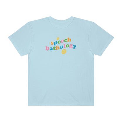 Speech Pathology Wavy Comfort Colors T-Shirt