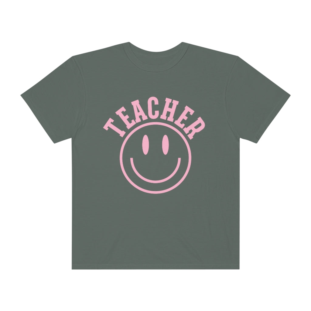 Teacher Pink Comfort Colors T-Shirt