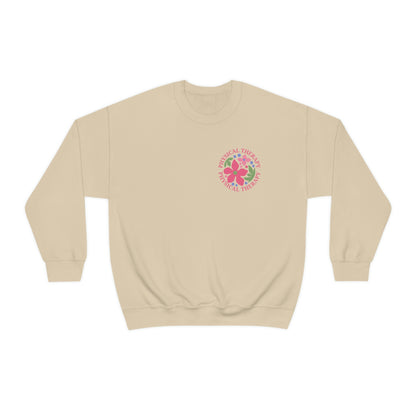 Physical Therapy Crewneck Sweatshirt | Front and Back Print
