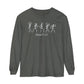 Spooky OT Skeletons Long Sleeve Comfort Colors T-Shirt