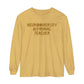 Neurodiversity Affirming Teacher Long Sleeve Comfort Colors T-Shirt