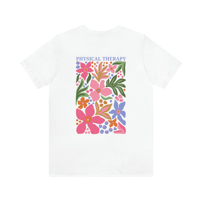 Physical Therapy Jersey T-Shirt | Front and Back Print