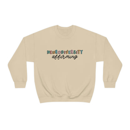 Neurodiversity Affirming Crewneck Sweatshirt