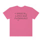 Speech Path Butterflies Comfort Colors T-Shirt | Front and Back Print