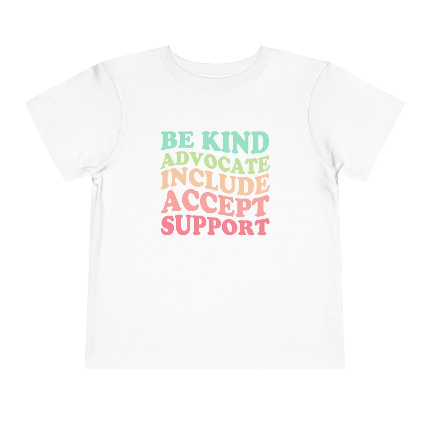 Inclusion Rainbow Toddler T-Shirt