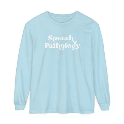 Speech Pathology Comfort Colors Long Sleeve T-Shirt