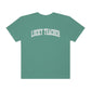 Lucky Teacher Distressed Comfort Colors T-Shirt
