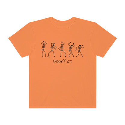 Spooky OT Skeletons Comfort Colors T-Shirt
