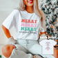 Merry Occupational Therapist Comfort Colors T-Shirt | Front and Back Print