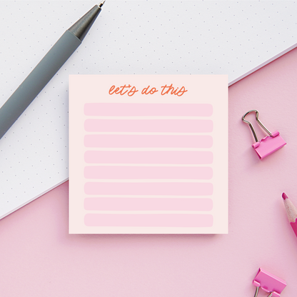 To-Do List Post-it® Note Pads