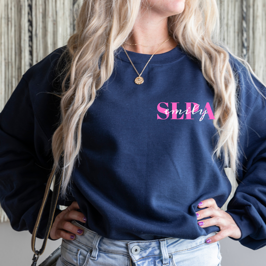 Personalized SLPA Crewneck Sweatshirt