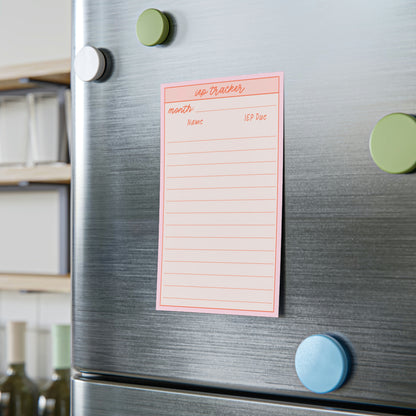 IEP Tracker Post-it® Note Pad 4 x 6