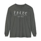Spooky Speech Skeletons Long Sleeve Comfort Colors T-Shirt