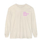 The Speech Club Long Sleeve Comfort Colors T-Shirt