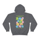 Occupational Therapy Bright Floral Hoodie | Front and Back Print