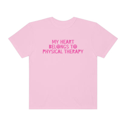 My Heart Belongs to PT Tonal Comfort Colors T-Shirt