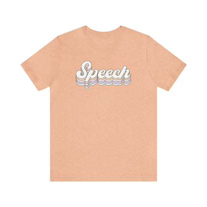 Retro Speech Jersey T-Shirt