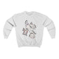 Ghost Friends Speech Scope Crewneck Sweatshirt