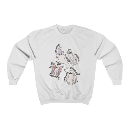 Ghost Friends Speech Scope Crewneck Sweatshirt