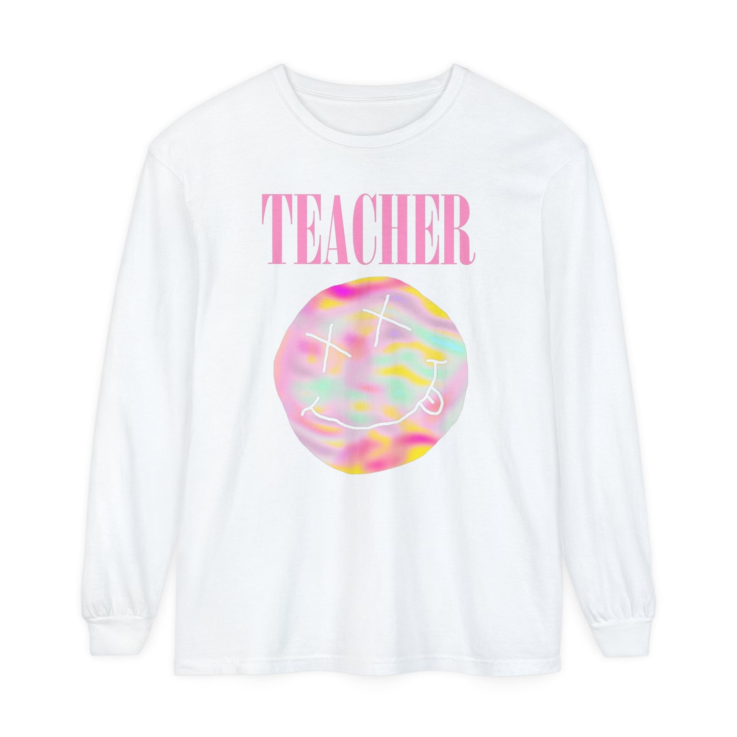 Teacher Band-Inspired Long Sleeve Comfort Colors T-Shirt