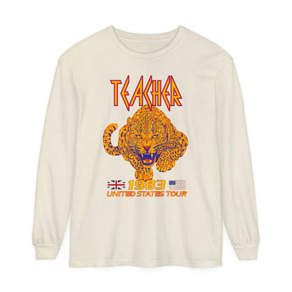 Def Teacher Band Inspired Long Sleeve Comfort Colors T-Shirt