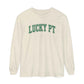 Lucky PT Distressed Long Sleeve Comfort Colors T-Shirt