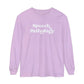 Speech Pathology Comfort Colors Long Sleeve T-Shirt