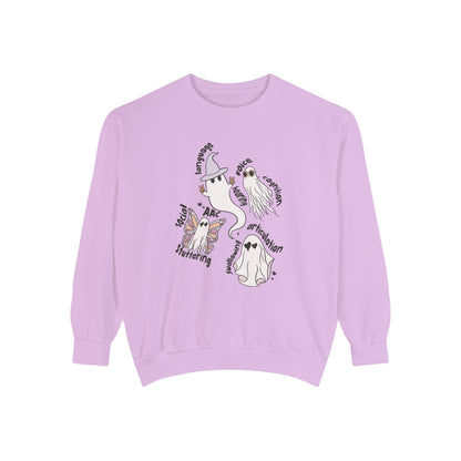 Ghost Friends Speech Scope Comfort Colors Sweatshirt