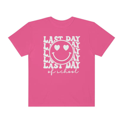 Last Day of School Love Comfort Colors T-Shirt