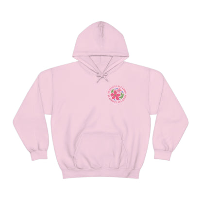 Be Kind to All Kinds Hoodie | Front and Back Print