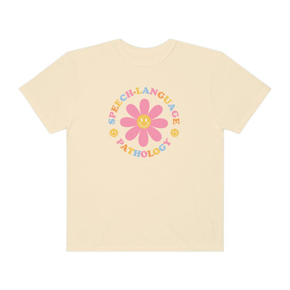 Speech Daisy Multicolored Comfort Colors T-Shirt