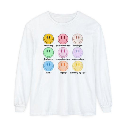 Retro PT Scope Long Sleeve Comfort Colors T-Shirt
