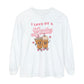 I Love OT a Latte Long Sleeve Comfort Colors T-Shirt