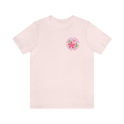 Physical Therapy Jersey T-Shirt | Front and Back Print