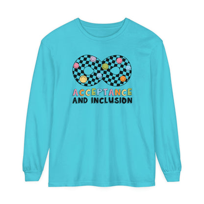 Acceptance and Inclusion Long Sleeve Comfort Colors T-Shirt